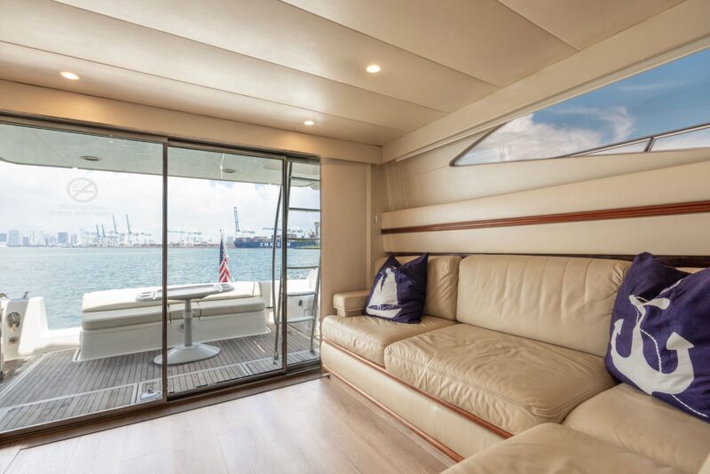 50ft Azimut available in Miami with 1 Jet Ski included for one hrs. - Image 30